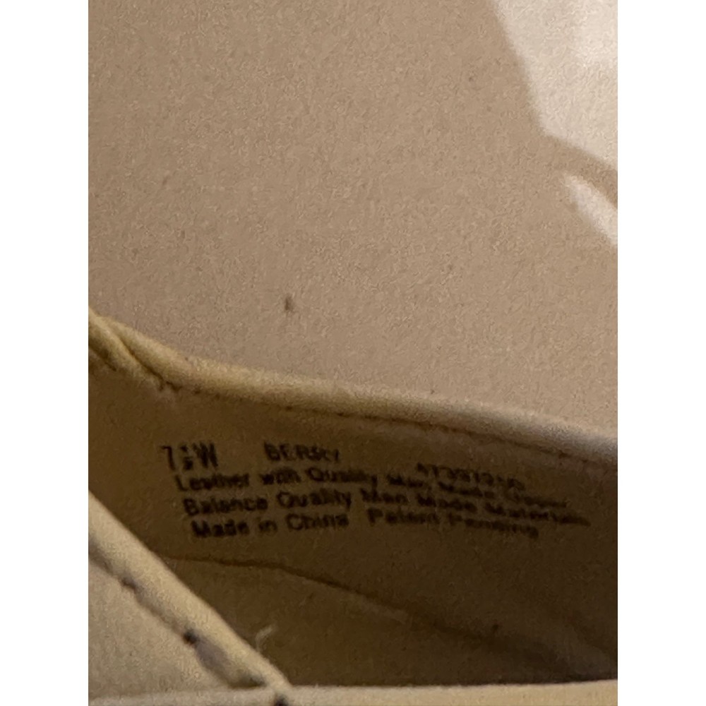 Naturalized berry-dew leather 7.5 NIB - Picture 4 of 8